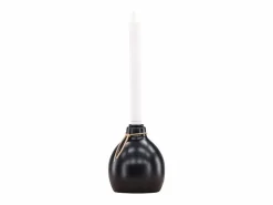 ebuy24 Candelabro Ulricehamn con luz LED negra.