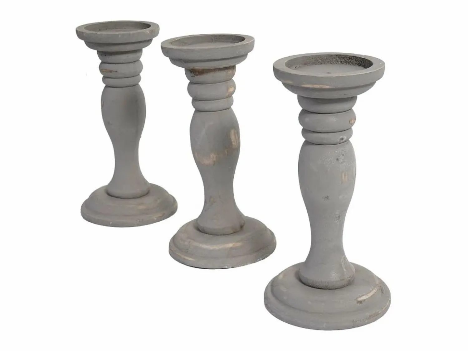 Sale Candelero H361 (juego de 3), Portavelas Y Vela