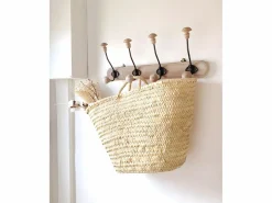 Online Capazo de esparto natural de 40x30x30cm - MENORCA - Cesta