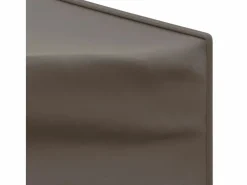 New Carpa de fiesta plegable con paredes laterales gris taupe 3x3 m ES822730 Topo