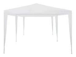 Discount Carpa de recepción blanca de polietileno de 3 x 6 m Blanco