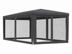 Hot Carpa para fiestas 6 paredes de malla HDPE 3x6 m ES664457 Cenador Y Quiosco