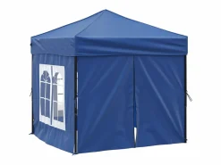 Carpa para fiestas plegable con paredes laterales 2x2 m ES921111