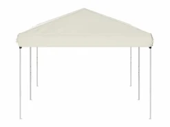 Hot Carpa para fiestas plegable color 3x6 m ES785365 Crema
