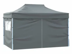 Sale Carpa plegable profesional 4 paredes acero 3x4 m ES141333 Cenador Y Quiosco