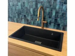 Sale Carrit fregadero 1 cuba grande solo 78x43.5 granito Fregadero