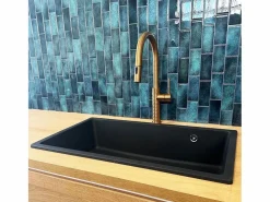 Sale Carrit fregadero 1 cuba grande solo 78x43.5 granito Fregadero