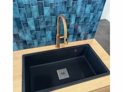 Sale Carrit fregadero 1 cuba grande solo 78x43.5 granito Fregadero