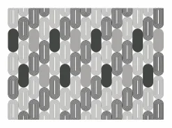 Don Hierro Carrito auxiliar plegable con ruedas - Estructura metálica negra, 2 estantes laminados Decorado claro y oscuro – 72*66*43 cm - BAUHAUS