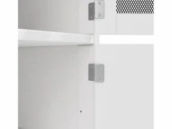 Sale Carrito de cocina con encimera de madera, toallero y estantes ajustables Isla Cocina
