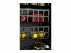 Sale Don Hierro Carrito de cocina, carrito verdulero - color Negro, Inox, Cerezo - 93*48*34 cm - KARA Marru00f3n chocolate