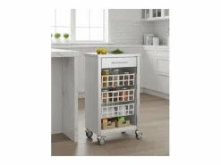 Clearance Carrito de cocina, carrito verdulero – , Inox - 93*48*34cm - MOHER Mueble Camarera