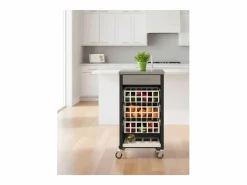 Discount Carrito de cocina, carrito verdulero – , Inox - 93*48*34cm - MOHER Mueble Camarera