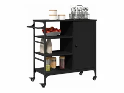 vidaxl Carrito de cocina madera de ingeniería 87,5x38,5x84,5 cm