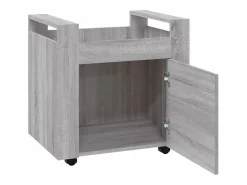 Sale Carrito de escritorio contrachapada Sonoma 60x45x60 cm Cajonera De Escritorio