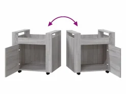 Sale Carrito de escritorio contrachapada Sonoma 60x45x60 cm Cajonera De Escritorio