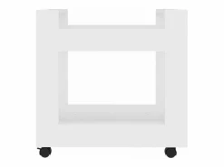 Online Carrito de escritorio madera contrachapada 60x45x60 cm ES365482 Blanco