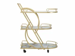 Online Carrito VKH2, Oro, 71x45,5x84,5 cm, Kendra Home Dorado