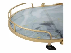 Online Carrito VKH2, Oro, 71x45,5x84,5 cm, Kendra Home Dorado