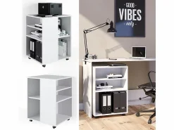 Hot Vicco Carro con ruedas 59.4x52.6x72 Blanco