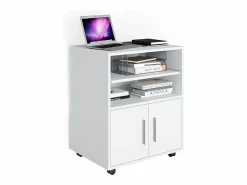 Discount Vicco Carro con ruedas 48.4x60.2x74.4 novak Blanco