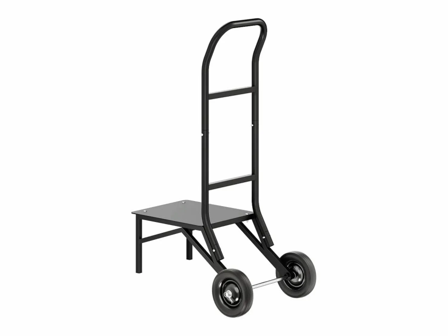 New Carro de Apoyo Porta Sillas Plegables SucceBuy, para 10 Sillas, Carga 68kg para Empujar Silla Conferencia