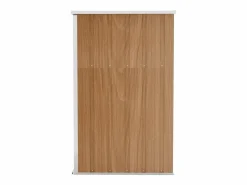 Clearance vidaxl Caseta de jardín adosada Marru00f3n