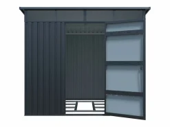 Online Caseta de jardín de metal en acero galvanizado 4,6 m² - CLAFTON Caseta De Jardín