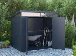 Clearance Caseta de jardín de resina con suelo, 4 m², MINARO Caseta De Jardín