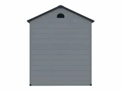 Online EXPERTLAND Caseta de jardín de resina gris - superficie 5.32m² - CESIO Gris claro / Gris antracita