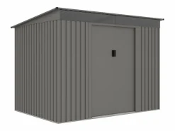 EXPERTLAND Caseta de jardín metal de acero galvanizado 4,29 m² FOLCO