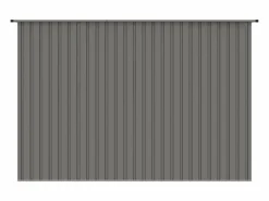 EXPERTLAND Caseta de jardín metal de acero galvanizado 4,29 m² FOLCO