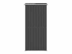 vidaxl Caseta de jardín 192x108x223 cm acero galvanizado antracita