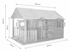 Sale Casita de madera infantil madera Cabaña Infantil