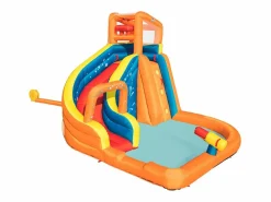 Bestway Castillo Hinchable Acuático Turbo Splash Water Zone Mega Parque 365x320x270 cm