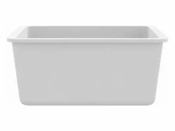 Outlet Garden Furniture Catherine Fregadero de cocina con un seno granito Blanco