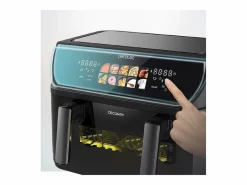 Online Cecotec Freidora sin aceite Cecofry&Grill Duoheat 10000 Negro
