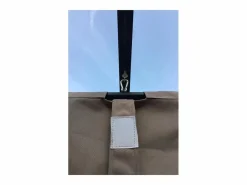 Outlet Cenador aurtante 3x3 m, aluminio y lona de poliéster gris REGIA Pérgola