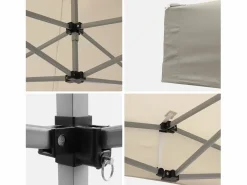 Clearance Sweeek Cenador plegable 3x3m arena Crema
