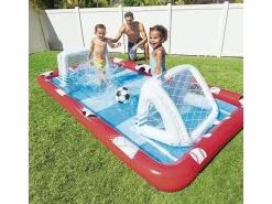 Centro de juegos hinchable 470L con accesorios deportivos +3A 102x325x267 cm Castillo Hinchable