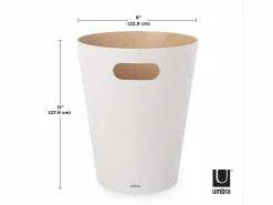 Best Cesta de madera con asas de transporte Cubo De Basura Para Cocina