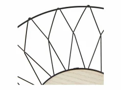 Mobilibrico Cesta de Metal "Rombo" 28cm Tendencia & Decoración