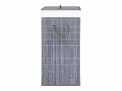 Clearance Cesta de ropa de una sola sección de bambú Cesto De Ropa