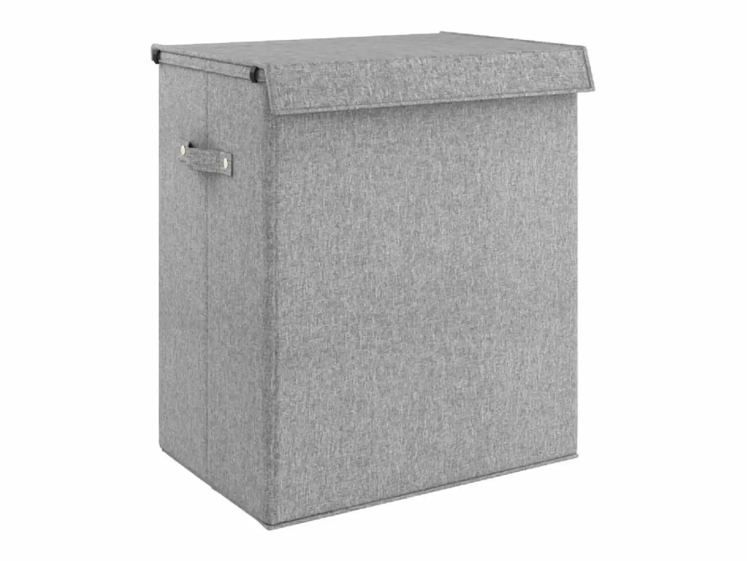 Clearance Cesta de ropa plegable 51x34,5x59 cm Tejido de lino sintético Cesto De Ropa