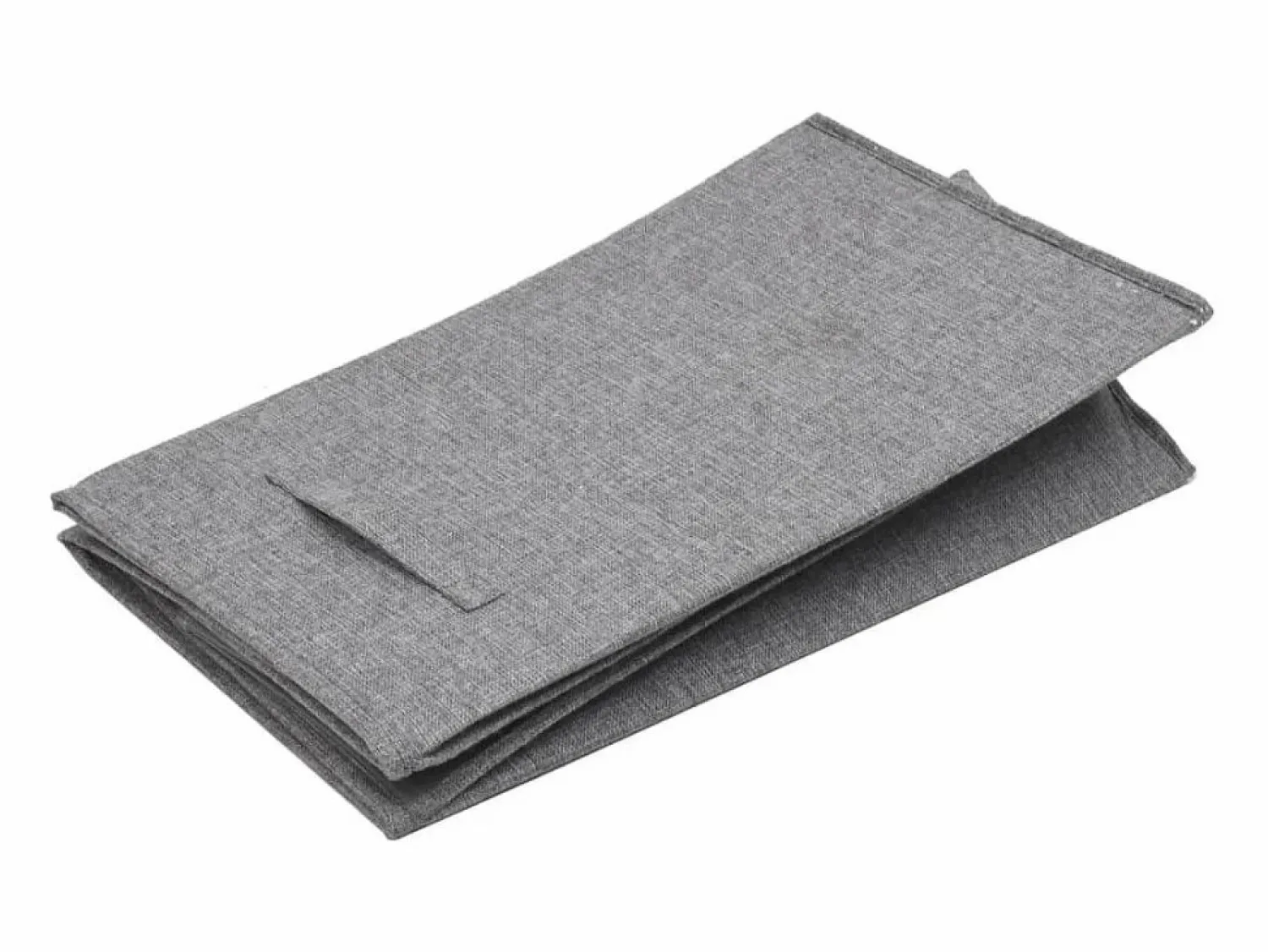 Clearance Cesta de ropa plegable 51x34,5x59 cm Tejido de lino sintético Cesto De Ropa