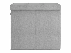 Online Cesta de ropa plegable 64,5x34,5x59 cm Tejido de lino sintético Cesto De Ropa
