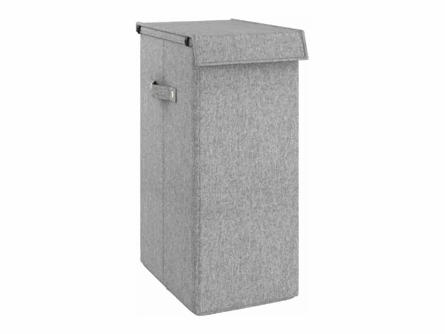 Cesta de ropa plegable 26x34,5x59,5 cm Tejido de lino sintético