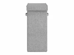 Cesta de ropa plegable 26x34,5x59,5 cm Tejido de lino sintético