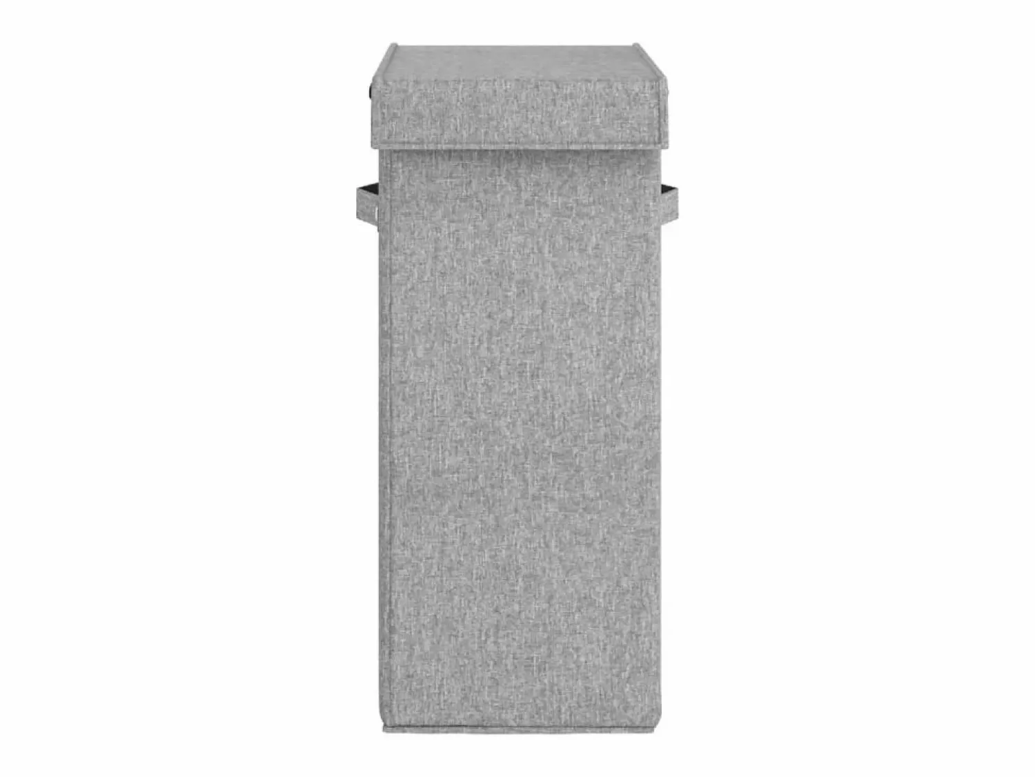 Cesta de ropa plegable 26x34,5x59,5 cm Tejido de lino sintético