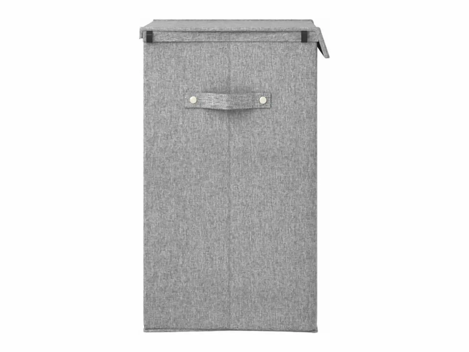 Cesta de ropa plegable 26x34,5x59,5 cm Tejido de lino sintético